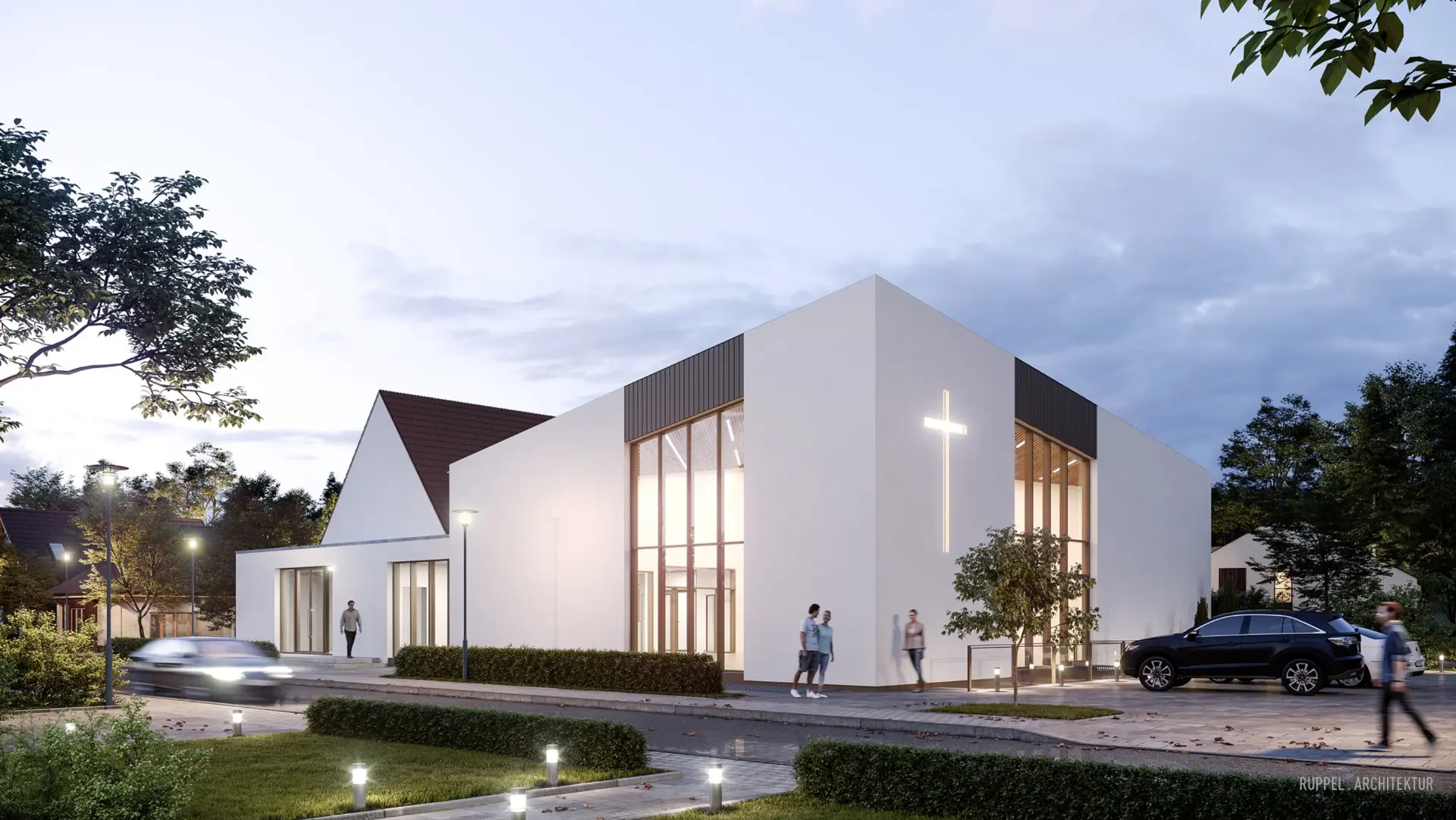 Neubau einer evangelischen Kirche