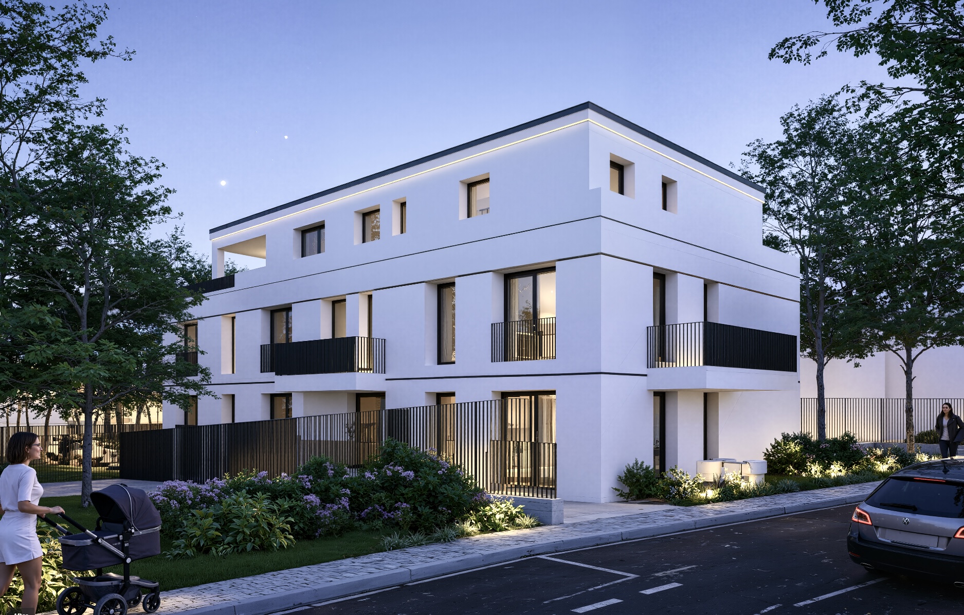 Moderner Wohnraum, Ansicht 2
