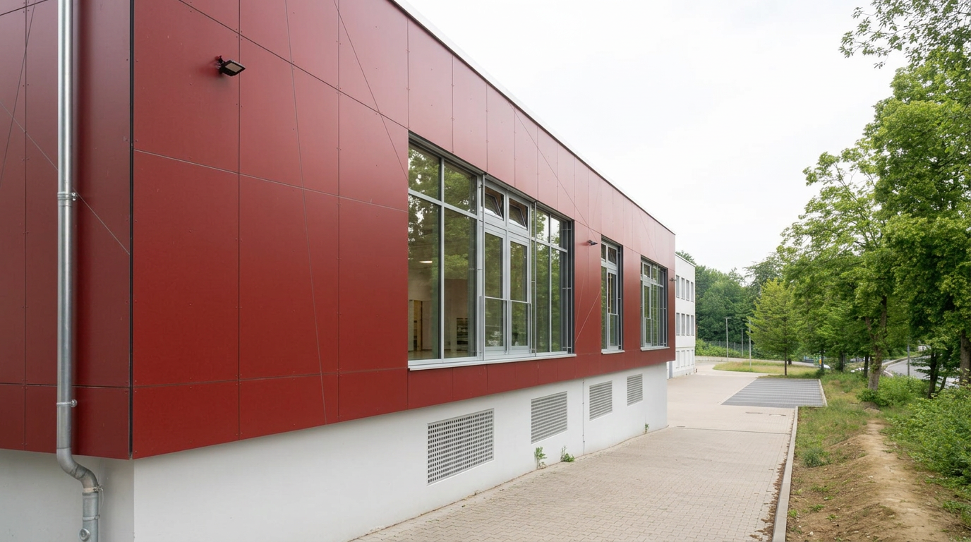 Neubau einer Grundschule mit Sporthalle, Ansicht 6
