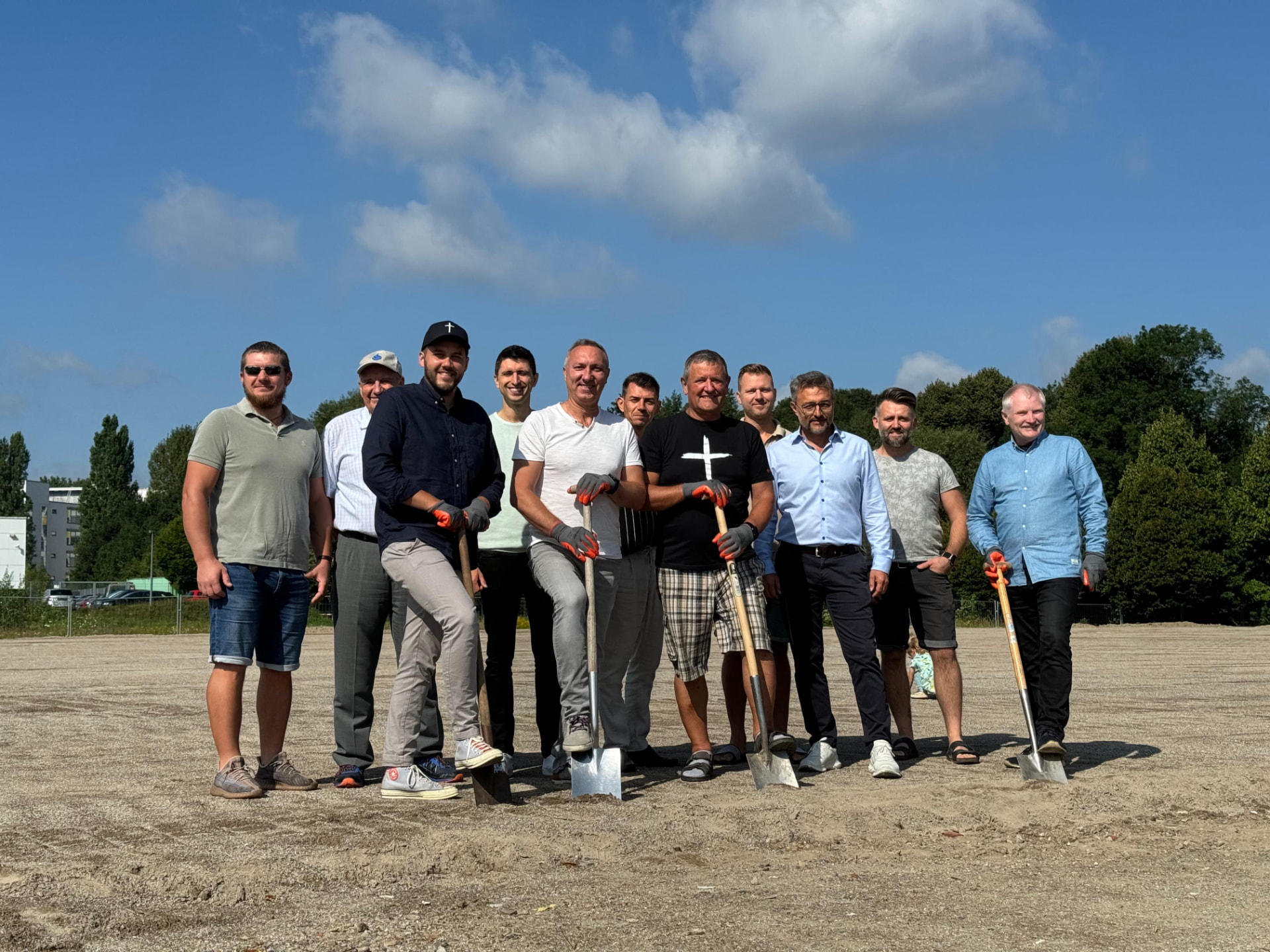 Baubeginn Gemeindezentrum Lebensquelle