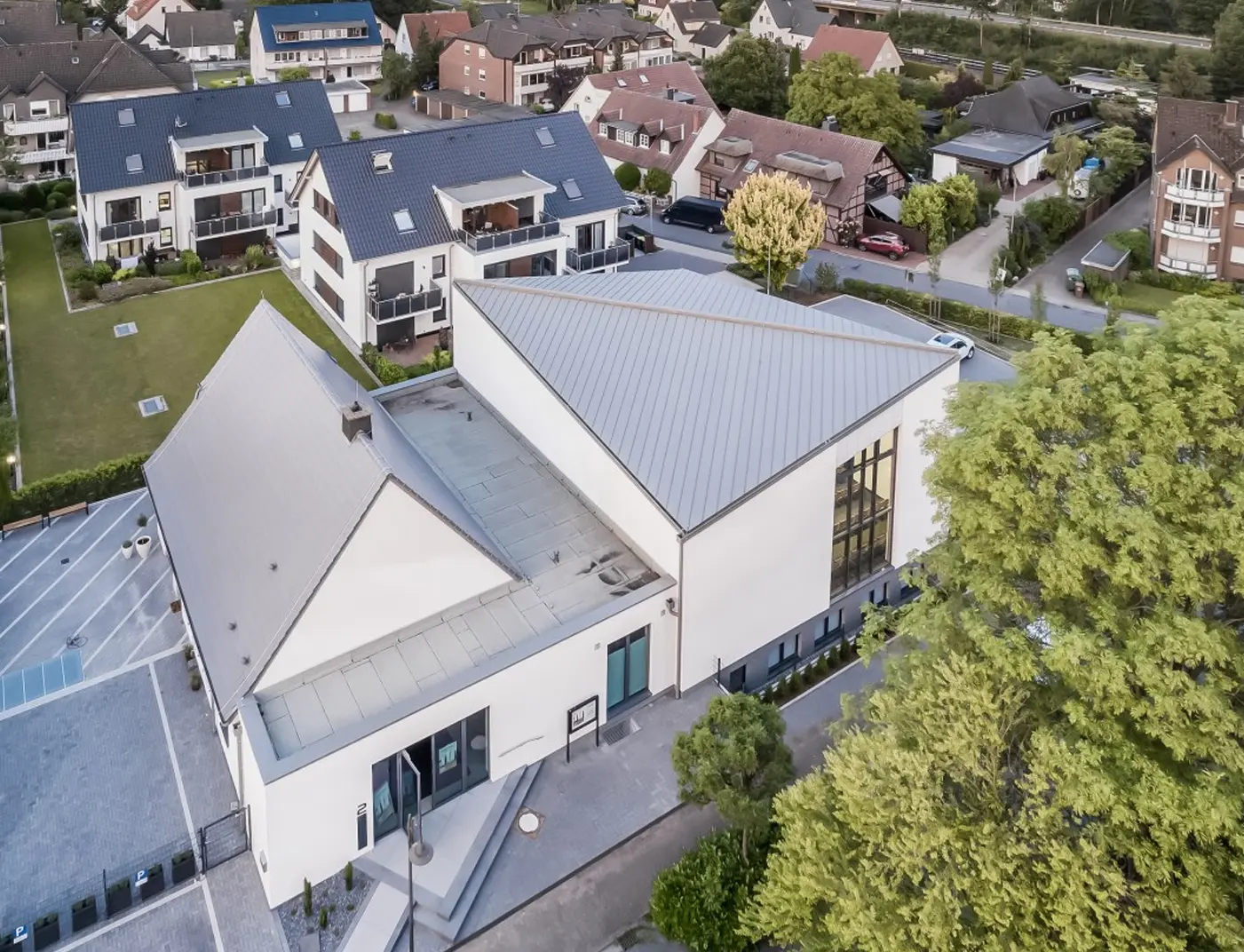 Neubau einer evangelischen Kirche, Ansicht 6