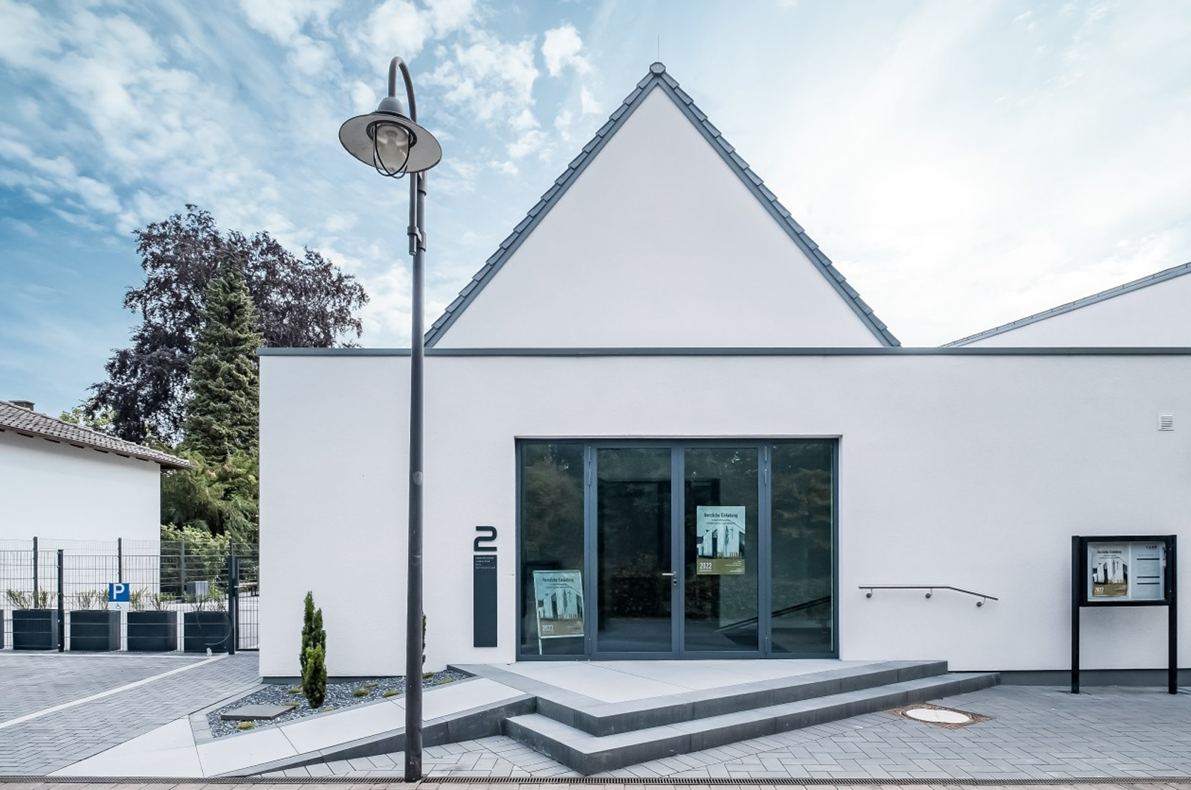 Neubau einer evangelischen Kirche, Ansicht 4