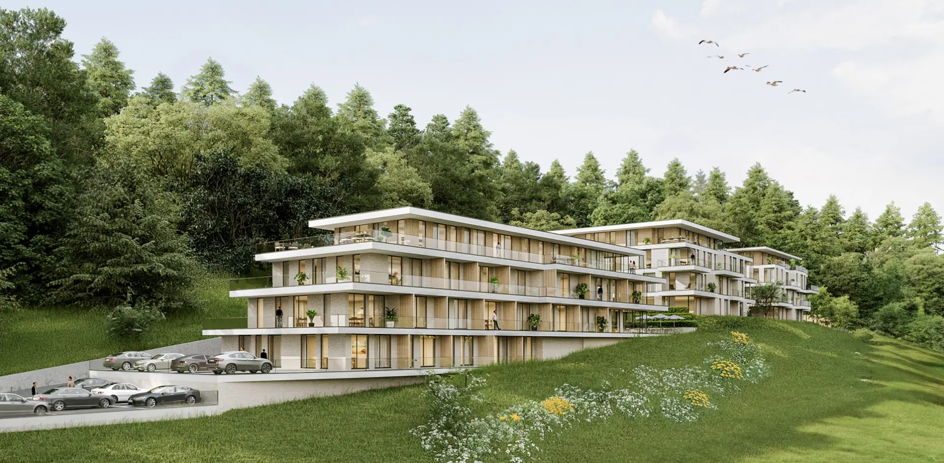 Wohn- und Hotelensemble im Kurpark
