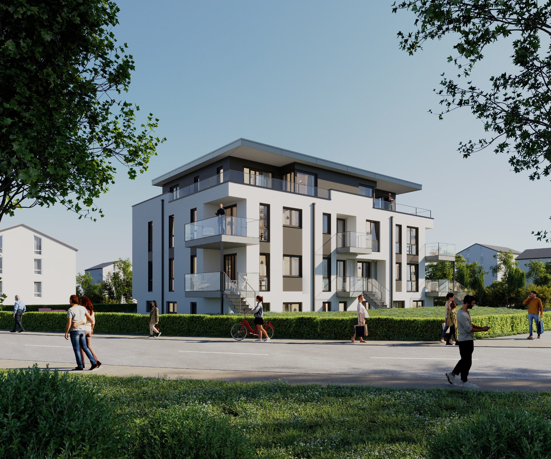 Neubau MFH in CBS-System