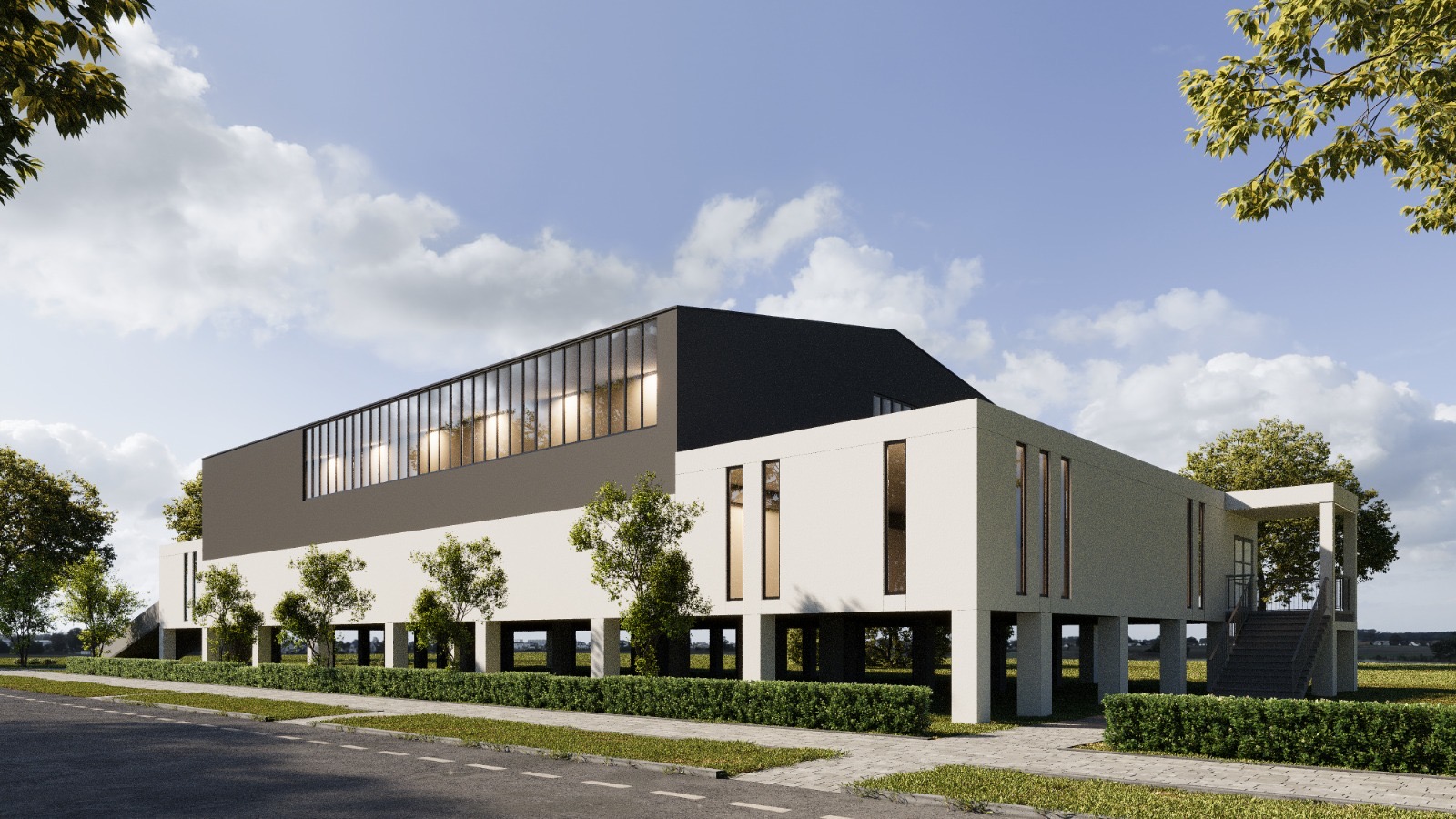 Umbau & Sanierung Sporthalle, Ansicht 2