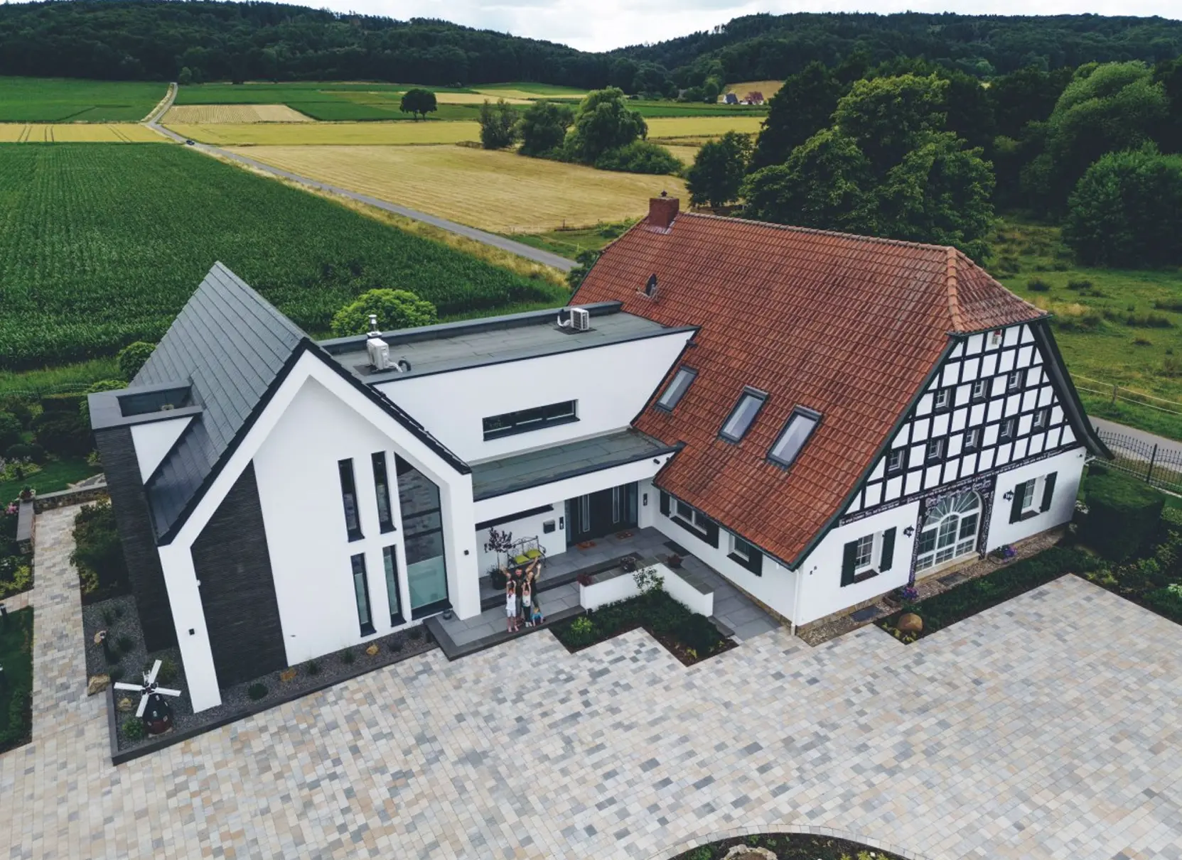 Anbau und Sanierung eines Landhauses, Ansicht 3